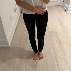 J brand black full length jeans